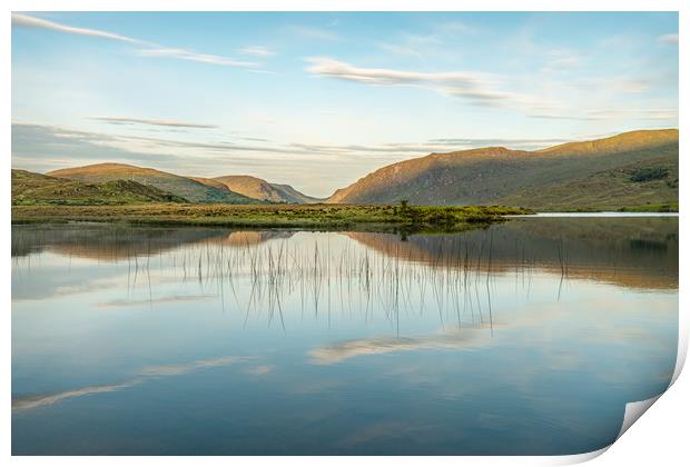 Lough Veagh, Glenveagh National Park, Donegal, Ire Print by Dave Collins