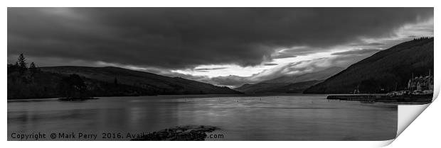 Loch Tay From Kenmore  Print by Mark Perry