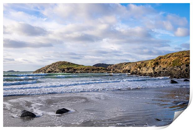  Whitesands Bay, Pembrokeshire, Wales. Print by Colin Allen