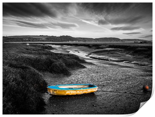 Serenity on the Estuary Print by Colin Allen