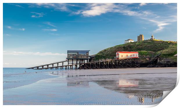Tenby Lifeboat Station, Pembrokeshire. Print by Colin Allen