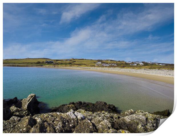 Rhoscolyn Beach, Anglesey, Wales. Print by Colin Allen
