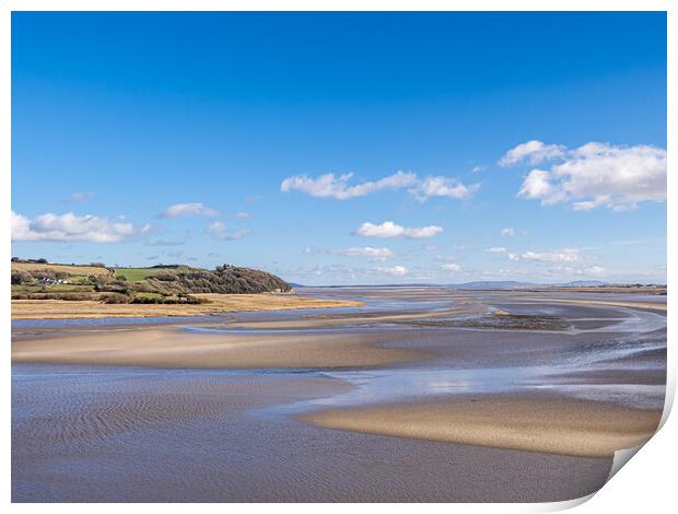 Laugharne - Dylan's View. Print by Colin Allen