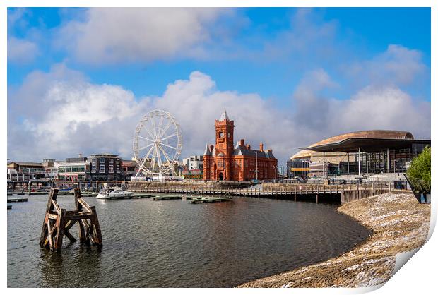  Cardiff Bay, Wales. Print by Colin Allen