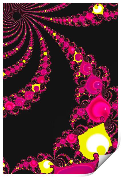 Magenta Magic Print by Vickie Fiveash