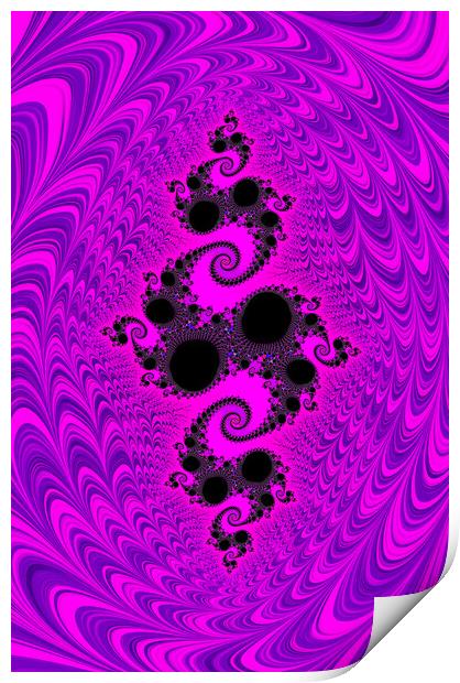 Purple Wonder Print by Vickie Fiveash
