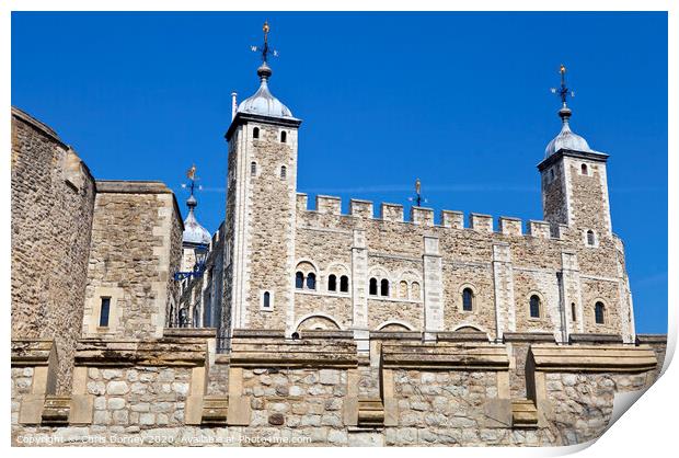Tower of London Print by Chris Dorney