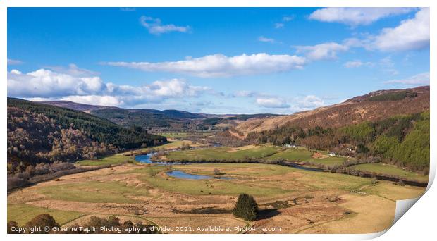 Strathglass Scottish Highlands  Print by Graeme Taplin Landscape Photography