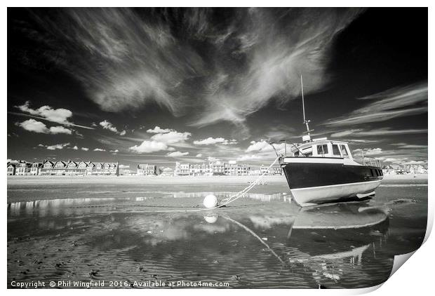 Thorpe  Bay Print by Phil Wingfield