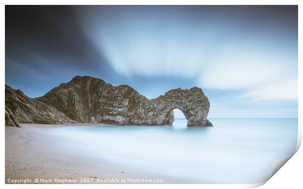 Durdle Door Print by Mark Stephens