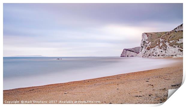 Durdle Door Beach Print by Mark Stephens