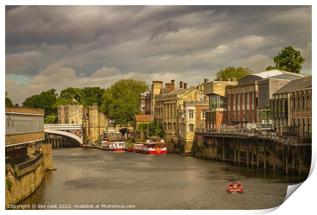 River Ouse Print by kevin cook