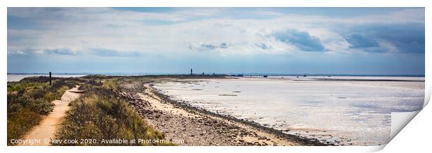Spurn point-Pano Print by kevin cook