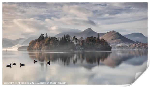 Derwent Isle Print by Phil Buckle