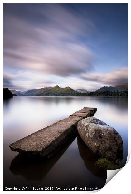 Isthmus Jetty Long Exposure Print by Phil Buckle