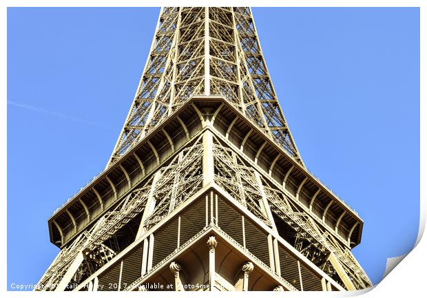The Eiffel Tower  Print by Natalie Henry