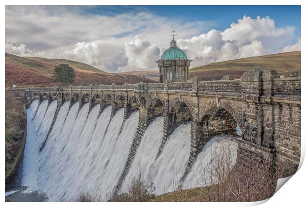 Craig Goch and Blue Skies Print by Sorcha Lewis