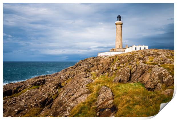 Ardnamurchan Point Lighthouse Print by John Frid