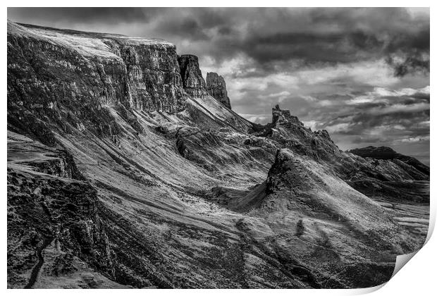 The Quiraing Isle of Skye Print by John Frid