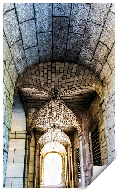 Light at End of Tunnel Print by Darryl Brooks