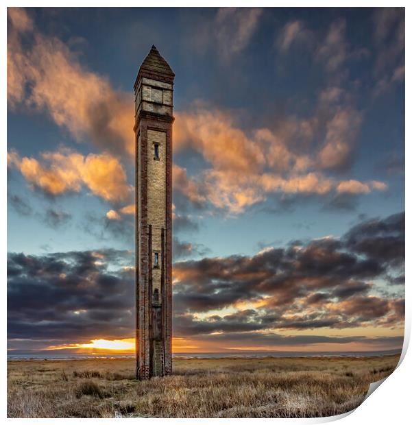 Tower Lighthouse Print by James Marsden