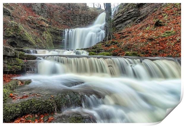 Scaleber Force Waterfalls Print by James Marsden