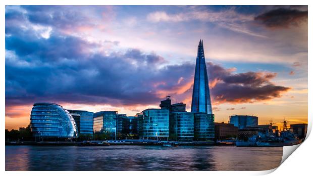 The Shard Print by Ed Alexander