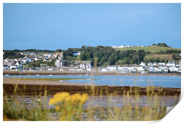 Postcard from Appledore, Devon, UK. Print by Simon J Beer