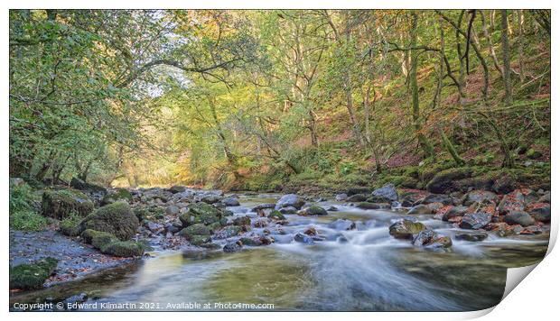 River Neath Print by Edward Kilmartin