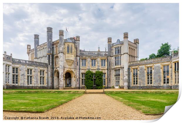 Highcliffe Castle in Dorset, England, UK Print by KB Photo