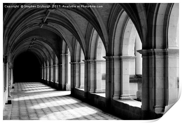 Cloister Print by Stephen Dryburgh