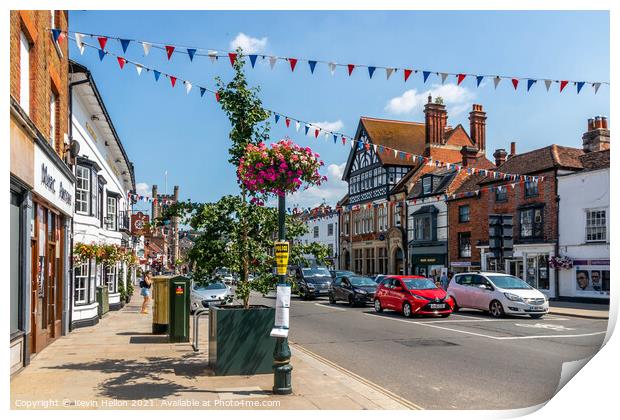 Hart Street, Henley on Thames, Print by Kevin Hellon