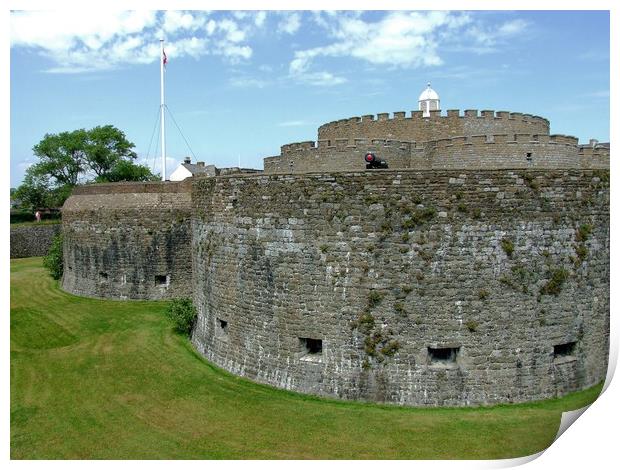 Deal Castle Print by Mike Lanning