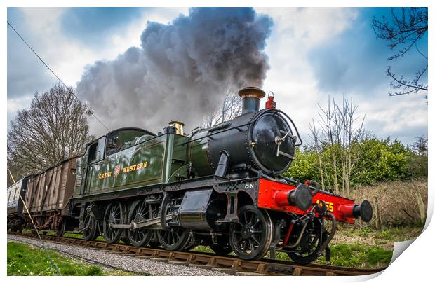 GWR 4555 (2) Print by Mike Lanning