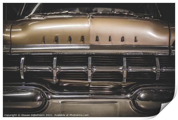 The old vintage car Imperial  Print by Steven Dijkshoorn