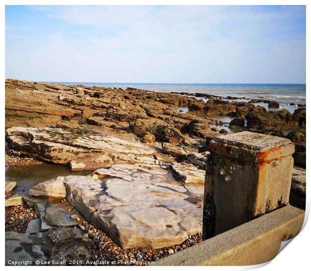 St Leonards Beach  Print by Lee Sulsh