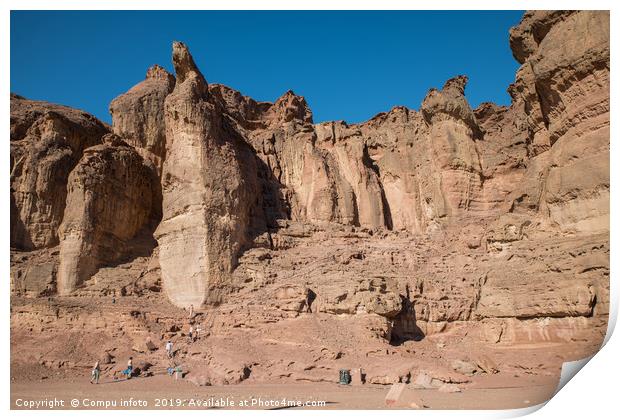 timna national park Print by Chris Willemsen