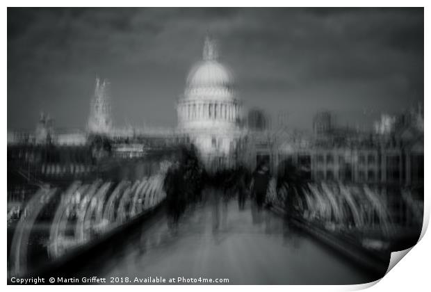 Visions of London Print by Martin Griffett