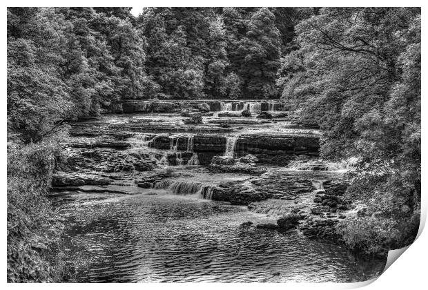 Aysgarth Falls Print by Simon Wilkinson