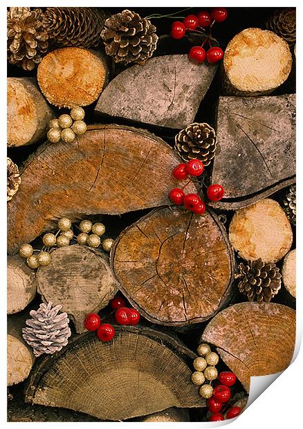 Background for Christmas Menus, cards et Print by David (Dai) Meacham