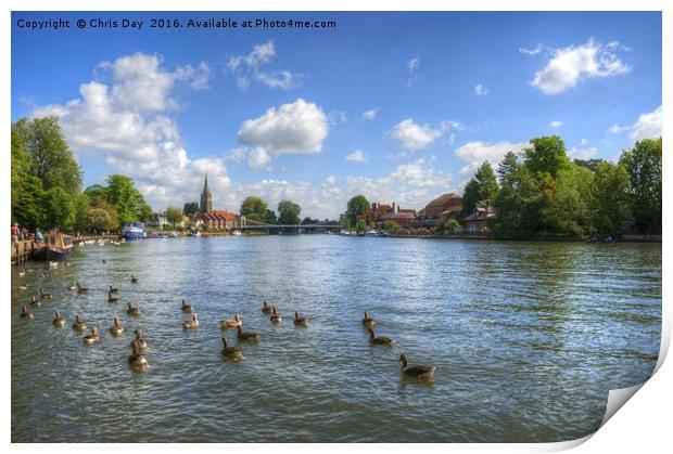 Marlow Print by Chris Day
