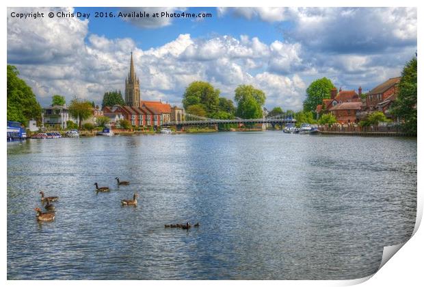 Marlow Print by Chris Day