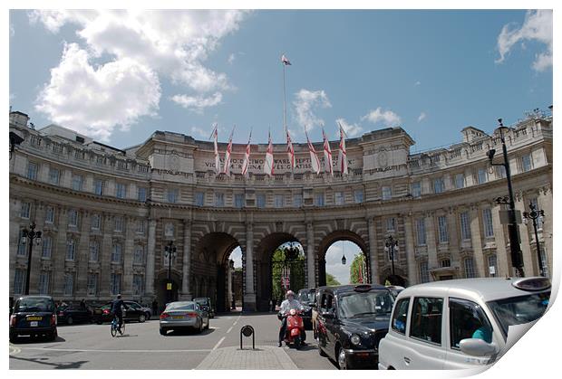 Admiralty Arch Print by Chris Day