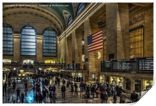 Grand Central NYC Print by Kevin Ford