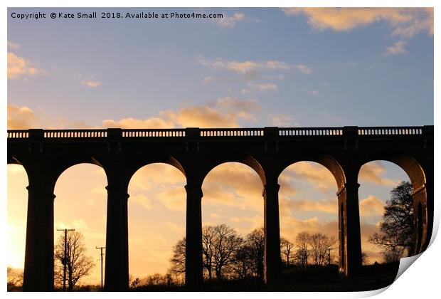 Viaduct Print by Kate Small