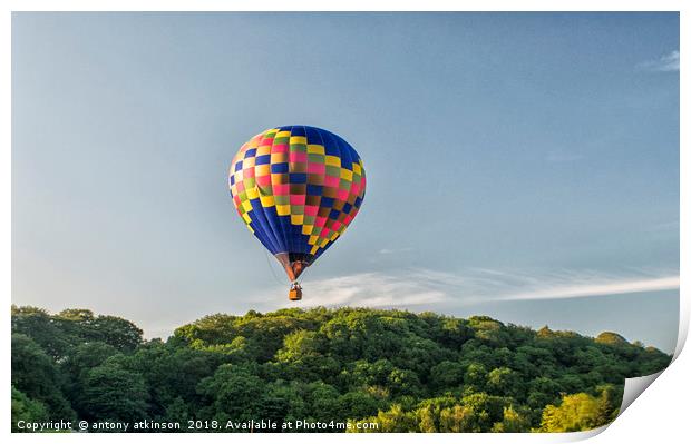 My Beautifull Balloon Print by Antony Atkinson