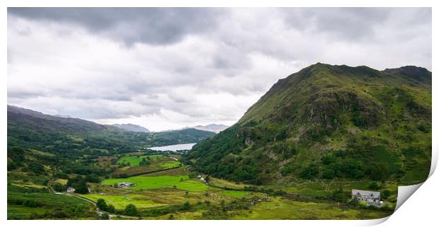 Snowdonia National Park Print by Wael Attia