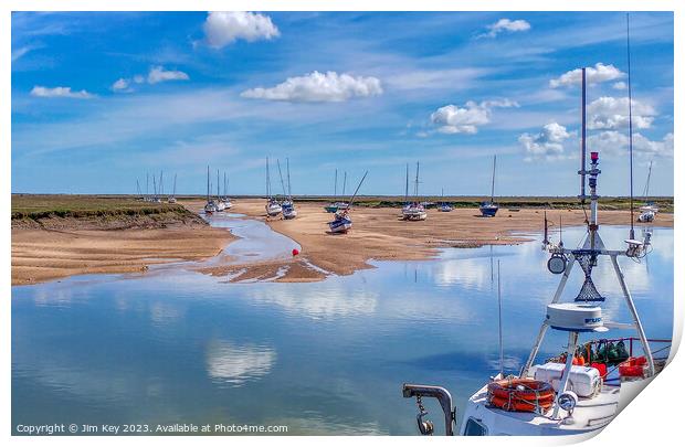 Wells next the Sea  Norfolk  Print by Jim Key