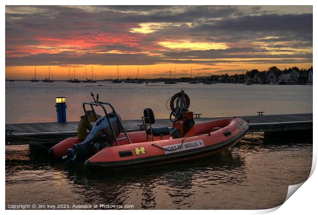 Call Sign Beach Patrol Wells Harbour    Print by Jim Key