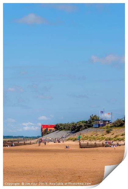 Wells RNLI and Coastwatch No2 (Portrait)   Print by Jim Key